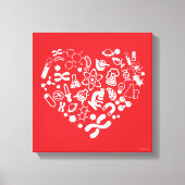 Ruimte en wetenschap canvas afdruk (Voorkant)