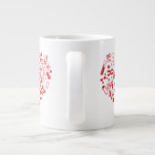 Ruimte en wetenschap grote koffiekop (Achterkant)