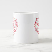 Ruimte en wetenschap grote koffiekop (Voorkant)