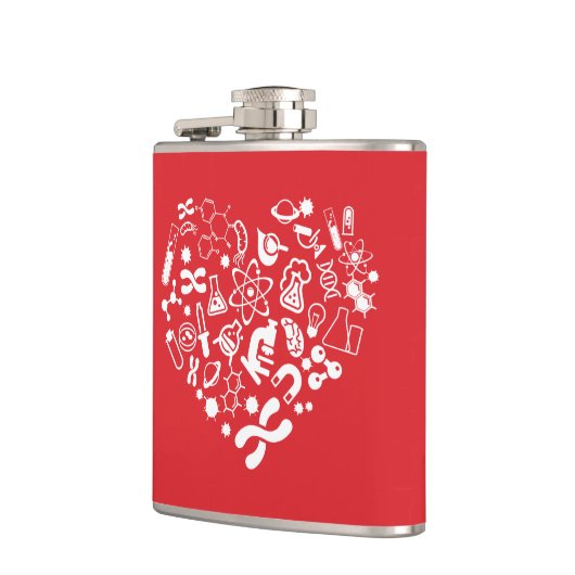 Ruimte en wetenschap heupfles (Links)