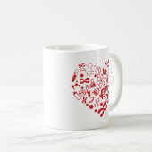 Ruimte en wetenschap koffiemok (Voorkant rechts)