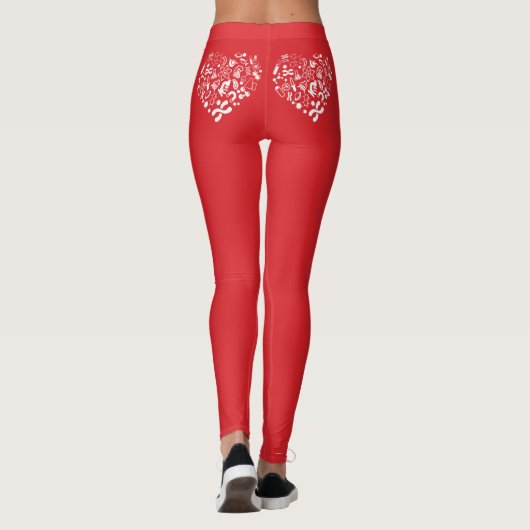 Ruimte en wetenschap leggings (Achterkant)
