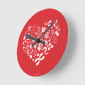 Ruimte en wetenschap ronde klok (Hoek)