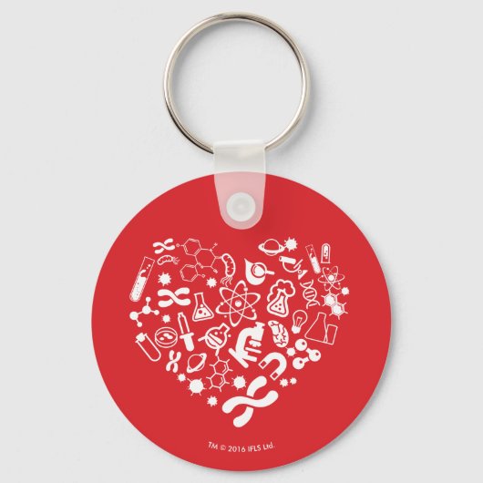 Ruimte en wetenschap sleutelhanger (Voorkant)