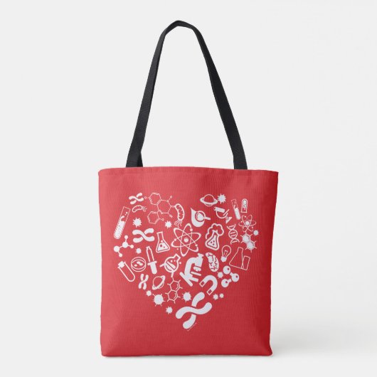 Ruimte en wetenschap tote bag (Achterkant)