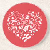 Ruimte en wetenschap zandsteen onderzetter (Voorkant)