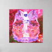 Ruimte engel canvas afdruk (Voorkant)