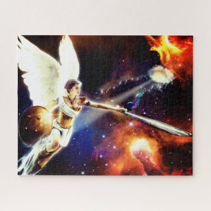 Ruimte engel fantasie kunst puzzel