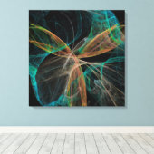 Ruimte Fantasie Canvas Afdruk (Insitu (Houten vloer))