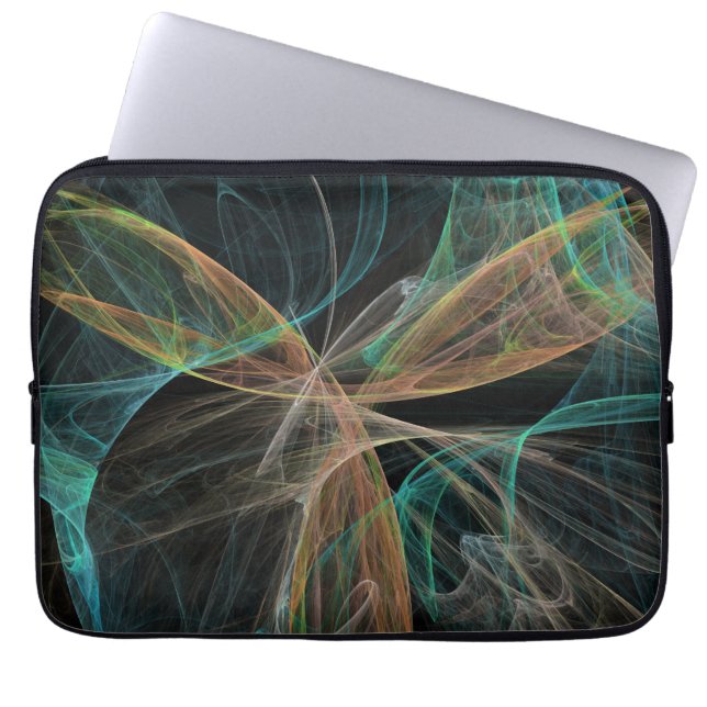 Ruimte Fantasie Laptop Sleeve (Voorkant)