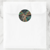 Ruimte Fantasie Ronde Sticker (Tas)