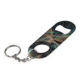 Ruimte Fantasie Sleutelhanger Flessenopener (Voorkant Gekanteld)