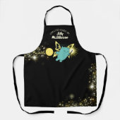 Ruimte fee magische haaknaald garen ambacht show schort (Voorkant)