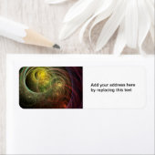 Ruimte Fireworks Etiket (Insitu)