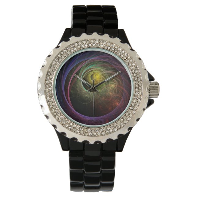 Ruimte Fireworks Horloge (Voorkant)