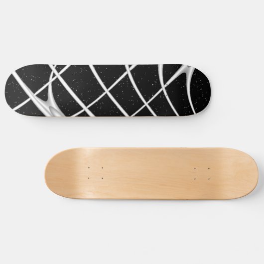 Ruimte fractal skateboard (Horizontaal)