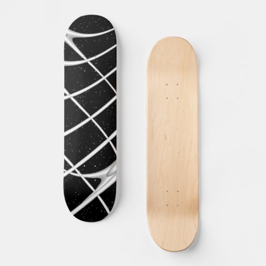 Ruimte fractal skateboard (Voorkant)