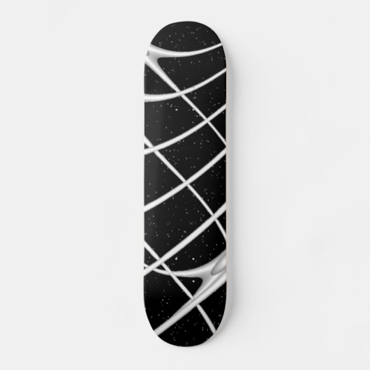 Ruimte fractal skateboard (Voorkant)