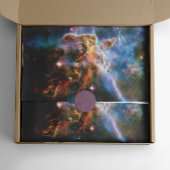 Ruimte galaxy nevel. Universum sterren / astronomi Tissuepapier