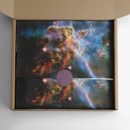 Ruimte galaxy nevel. Universum sterren / astronomi Tissuepapier