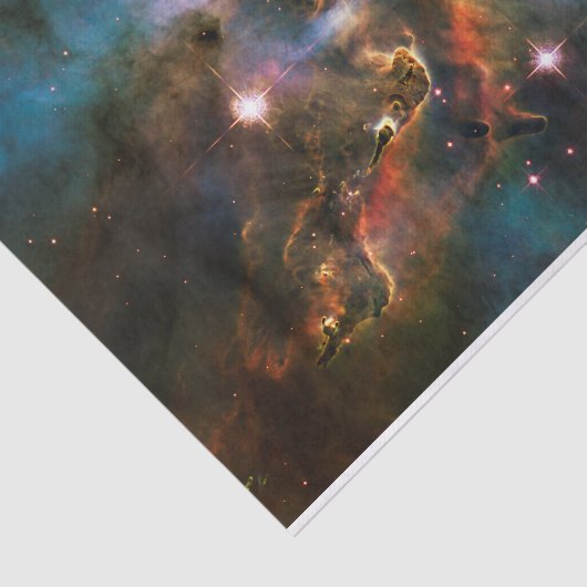 Ruimte galaxy nevel. Universum sterren / astronomi Tissuepapier (Detail)