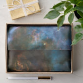 Ruimte galaxy nevel. Universum sterren / astronomi Tissuepapier (Geschenk)