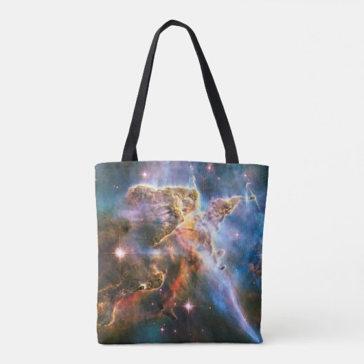 Ruimte galaxy nevel. Universum sterren & astronomi Tote Bag (Achterkant)