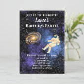 Ruimte Galaxy Ruimtevaarder Kaart (Staand voorkant)