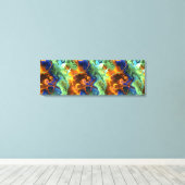 ruimte gefractioneerd canvas afdruk (Insitu (Houten vloer))