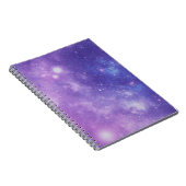 Ruimte Gevoelig Paars en wit Notitieboek (Rechterzijde)
