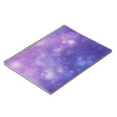 Ruimte Gevoelig Paars en wit Notitieboek (Linkerzijde)