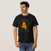 Ruimte grafisch T-shirt (Voorkant volledig)