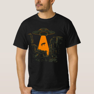 Ruimte grafisch T-shirt