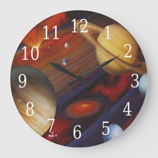 Ruimte- Grote Klok (Voorkant)