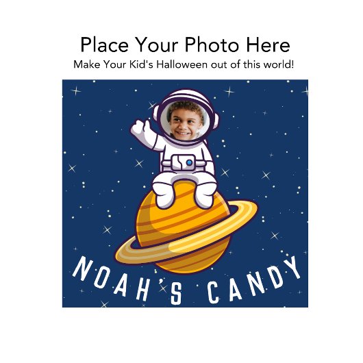 Ruimte Halloween Tas - Aangepaste veiligheidsinfor