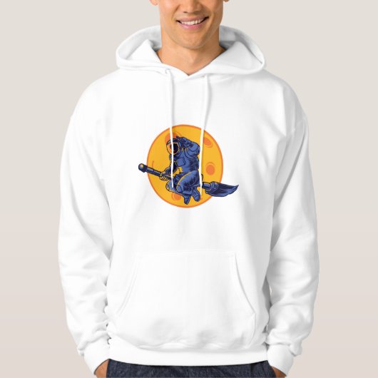 Ruimte Heks Hoodie (Voorkant)