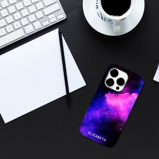 Ruimte Hemel Nevel Aangepaste Naam Case-Mate iPhone Case