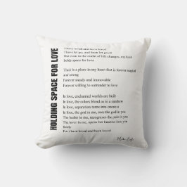 Ruimte houden voor liefdesgedicht kussen