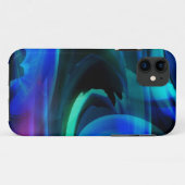Ruimte in de Blue Planet iPhone 5 hoesje (Achterkant (horizontaal))