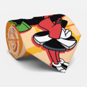 RUIMTE JAM™-referentiEMERVIN DE MARTIAN™ Stropdas (Opgerold)