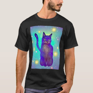 Ruimte Kat Kitty Kitten In Kat Stijl 2 T-shirt