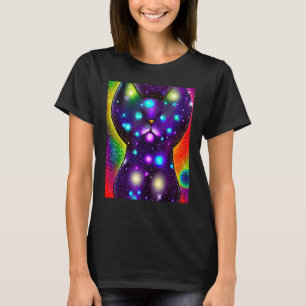 Ruimte Kat Kitty Kitten In Kattenstijl 12 T-shirt