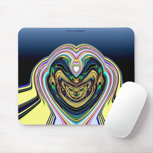 Ruimte Kat Mousepad Muismat (Met muis)