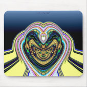 Ruimte Kat Mousepad Muismat (Voorkant)