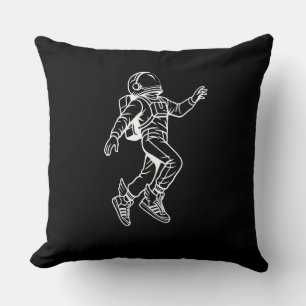 Ruimte kicks: gevleugelde astronaut vlucht kussen