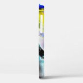 Ruimte. Klein-witte achtergrond. Rooklaat-Afbeeldi Case-Mate iPhone Case (Achterkant / Links)