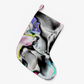 Ruimte. Klein-witte achtergrond. Rooklaat-Afbeeldi Kleine Kerstsok (Voorkant (Hangend))