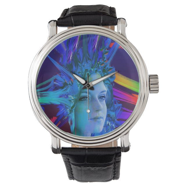 Ruimte Kristal Horloge (Voorkant)