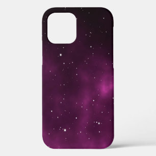 Ruimte landschap illustratie astronomie grafisch o iPhone 12 hoesje