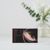 Ruimte-lichtprofielkaart Visitekaartje (Staand voorkant)